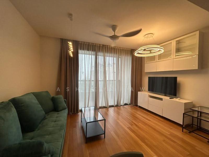 Kediaman Servis untuk Disewa di Arcoris Residences - Ashley Haw - Living Room - PropertyGuru.com.my
