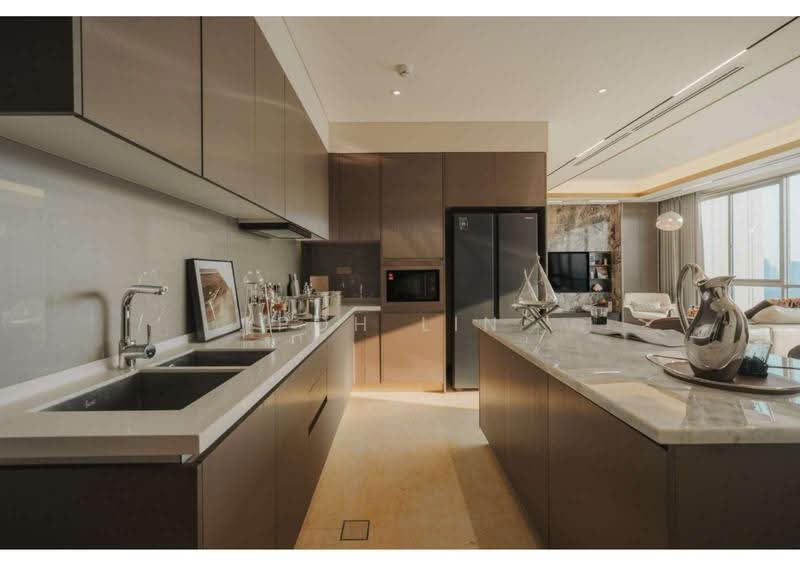 Kondominium untuk Dijual di Capella Embassy (D'Rapport Residences) - Poh Lin - Kitchen - PropertyGuru.com.my