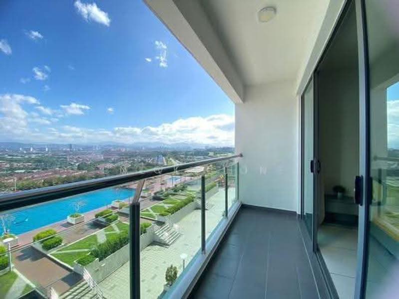 Kediaman Servis untuk Disewa di Evo Soho Suite - Nick Chin - Balcony - PropertyGuru.com.my