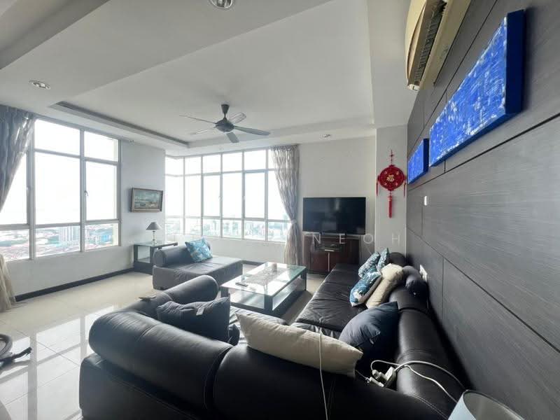 Kediaman Servis untuk Disewa di Birch Regency @ Penang Times Square - Esther Neoh - Living Room - PropertyGuru.com.my