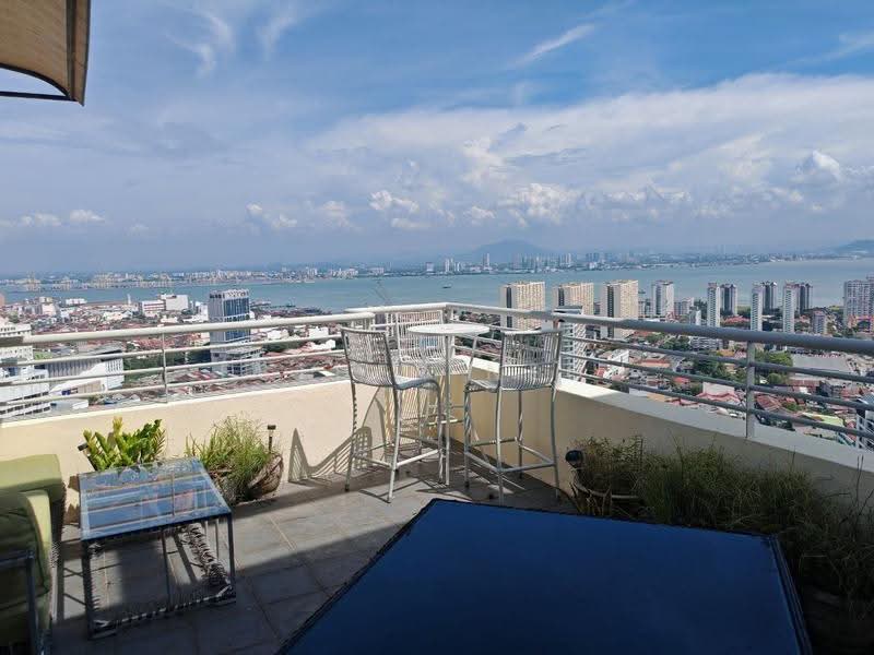 Kediaman Servis untuk Disewa di Birch Regency @ Penang Times Square - Esther Neoh - Balcony - PropertyGuru.com.my