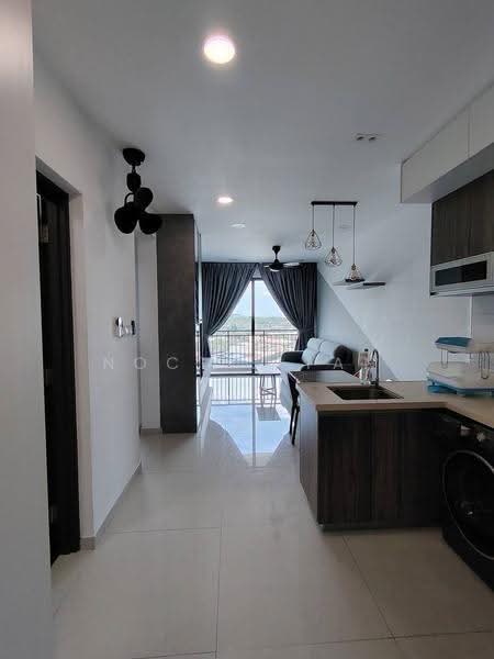 Service Residence for Rent at Country Garden Central Park - Noctis Tan - Living Room - PropertyGuru.com.my