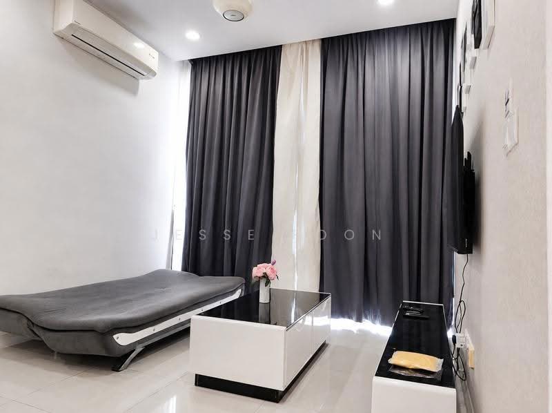 Apartment for Rent at D'Pristine - Jesse Poon - Living Room - PropertyGuru.com.my