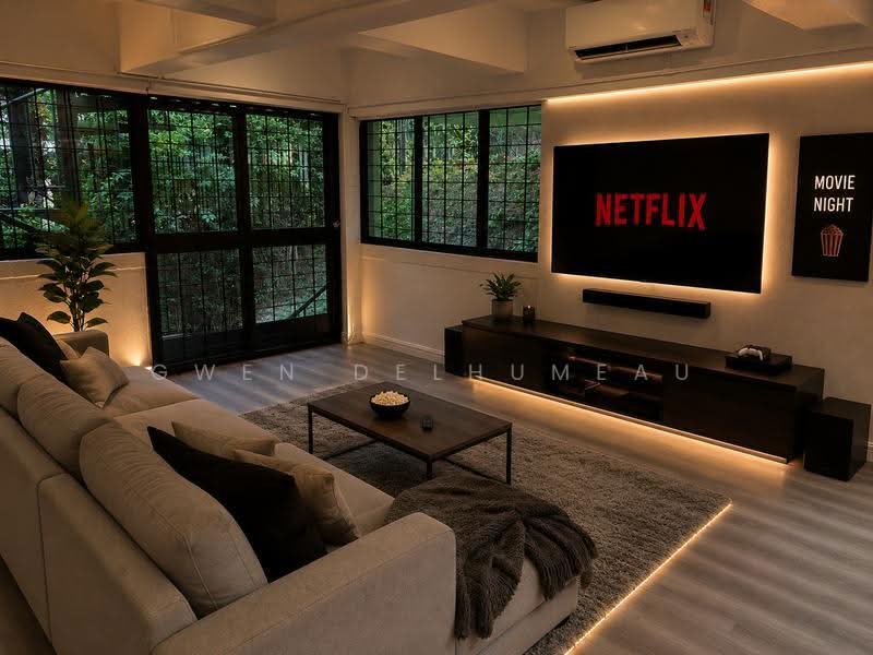 Bungalow House for Rent in Bukit Bangsar (Bangsar) - Gwen Delhumeau - Living Room - PropertyGuru.com.my