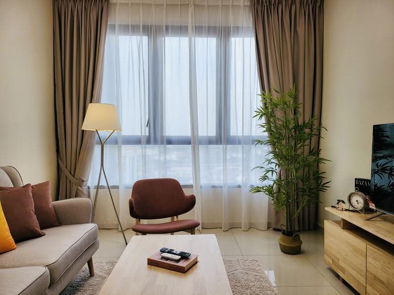 Service Residence for Rent at BeCentral @ i-City - Estee Lee - Living Room - PropertyGuru.com.my