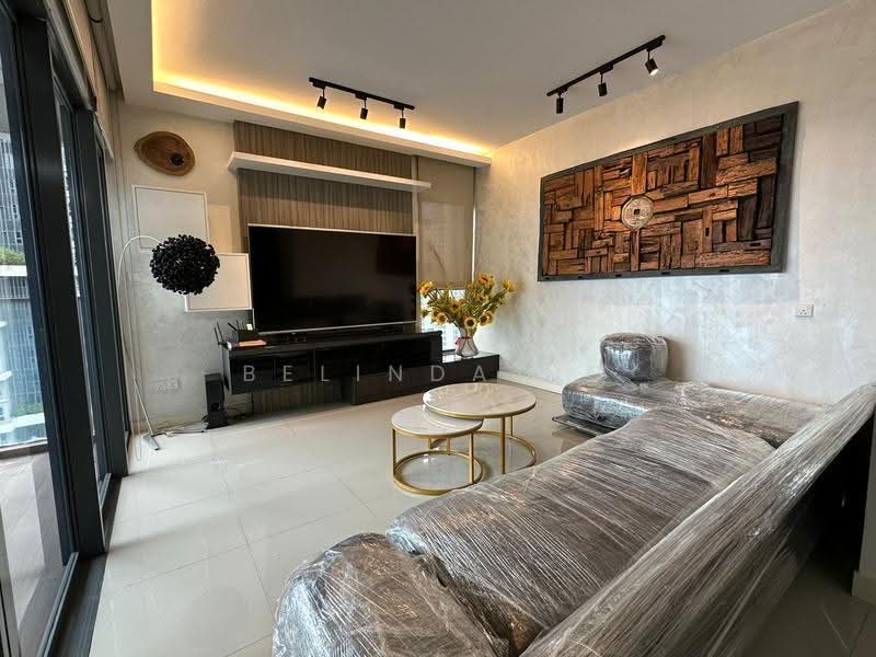 Kondominium untuk Disewa di A'Marine Condominium - Belinda Ng - Living Room - PropertyGuru.com.my