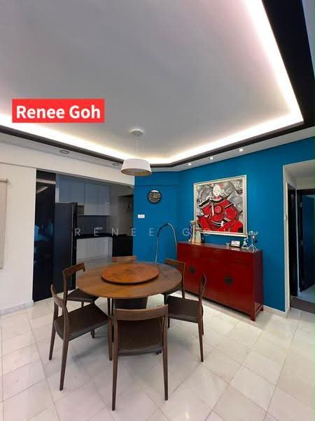 Kondominium untuk Disewa di Gold Coast Resort Condominium - Renee Goh - Dining Room - PropertyGuru.com.my