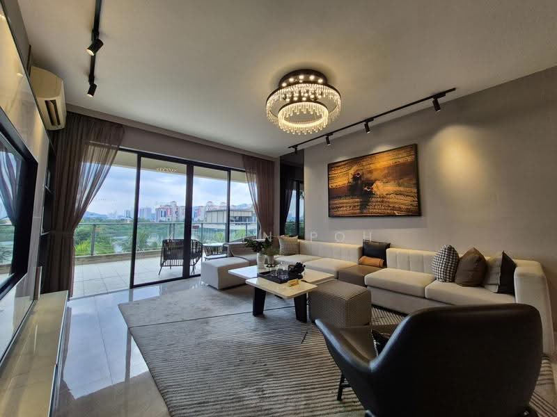 Service Residence for Sale at Baron Residence @ Lake City - Kevin Poh - Living Room - PropertyGuru.com.my