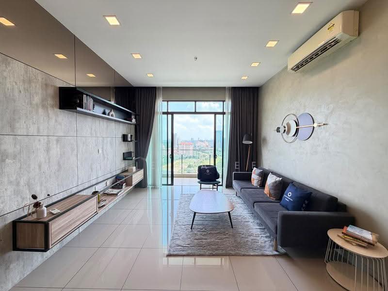Service Residence for Sale at Conezion Residences - Yantie Qaleesya - Living Room - PropertyGuru.com.my
