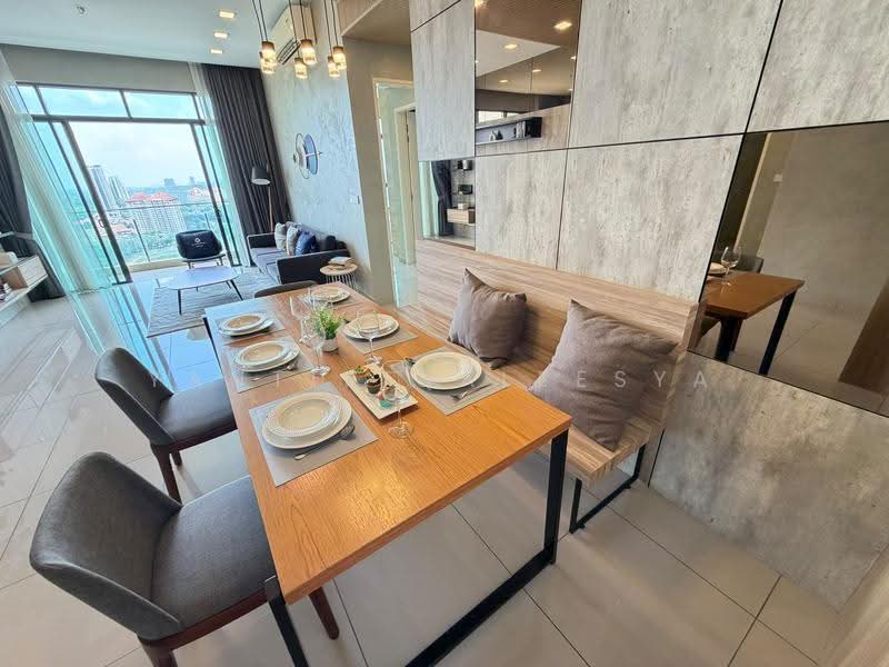 Service Residence for Sale at Conezion Residences - Yantie Qaleesya - Dining Room - PropertyGuru.com.my