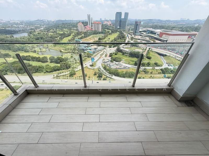 Service Residence for Sale at Conezion Residences - Yantie Qaleesya - Balcony - PropertyGuru.com.my