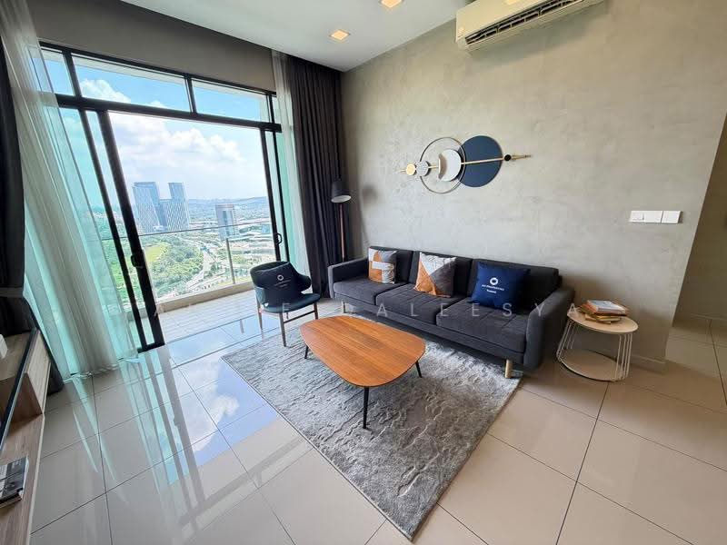 Service Residence for Sale at Conezion Residences - Yantie Qaleesya - Living Room - PropertyGuru.com.my