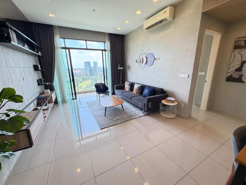 Service Residence for Sale at Conezion Residences - Yantie Qaleesya - Living Room - PropertyGuru.com.my