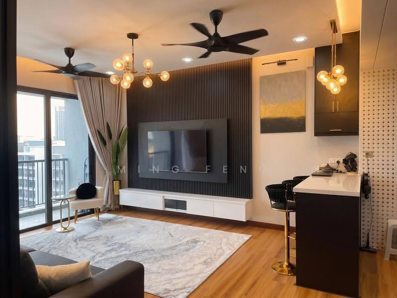 Kondominium untuk Disewa di One Cochrane Residence - Ming Feng - Living Room - PropertyGuru.com.my