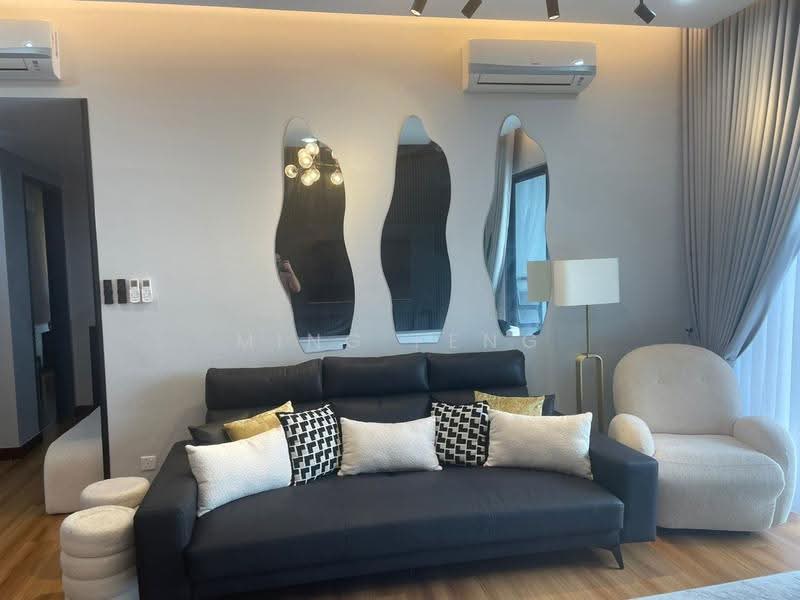 Kondominium untuk Disewa di One Cochrane Residence - Ming Feng - Living Room - PropertyGuru.com.my