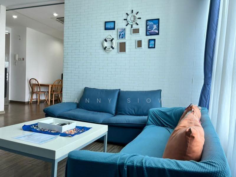 Kediaman Servis untuk Dijual di Zen Suites @ Zetapark - Yanny Siow - Living Room - PropertyGuru.com.my