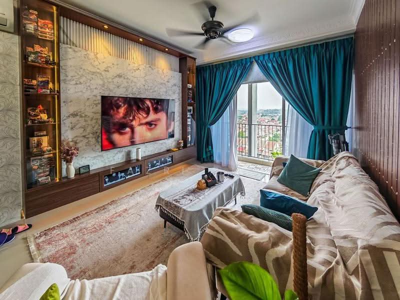 Kondominium untuk Dijual di Pangsapuri Miro - Fazri Omar - Living Room - PropertyGuru.com.my