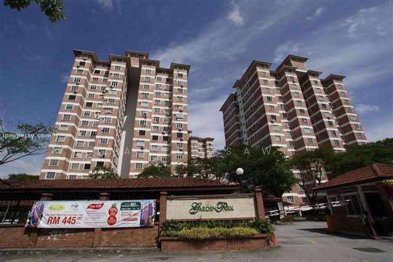 Pangsapuri untuk Dijual di Garden Park - Jassey Saw - Exterior - PropertyGuru.com.my