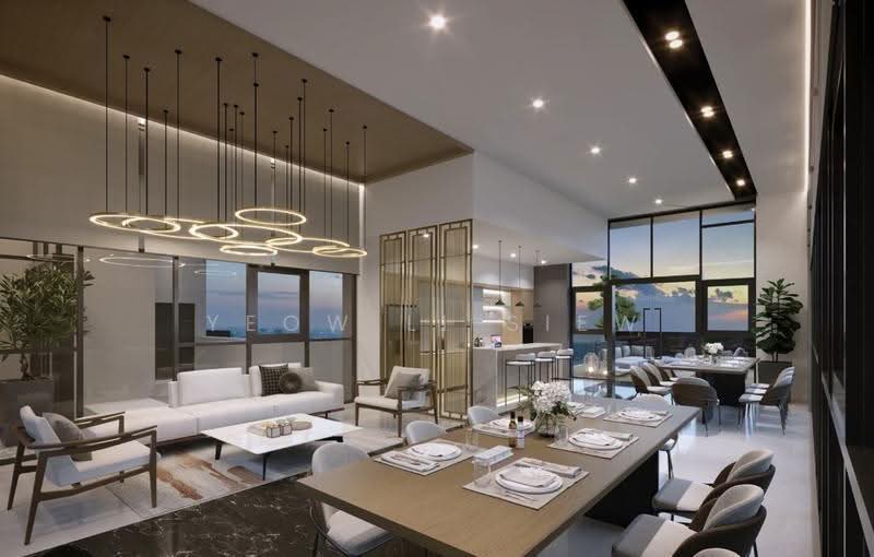 Kondominium untuk Dijual di Oaka Residences - Yeow Li Siew - Living Room - PropertyGuru.com.my