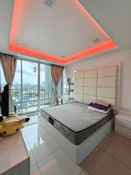 Service Residence for Rent at Greenfield Regency - Daniel Ling - Bedroom - PropertyGuru.com.my