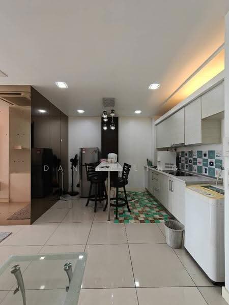 Service Residence for Rent at Greenfield Regency - Daniel Ling - Kitchen - PropertyGuru.com.my