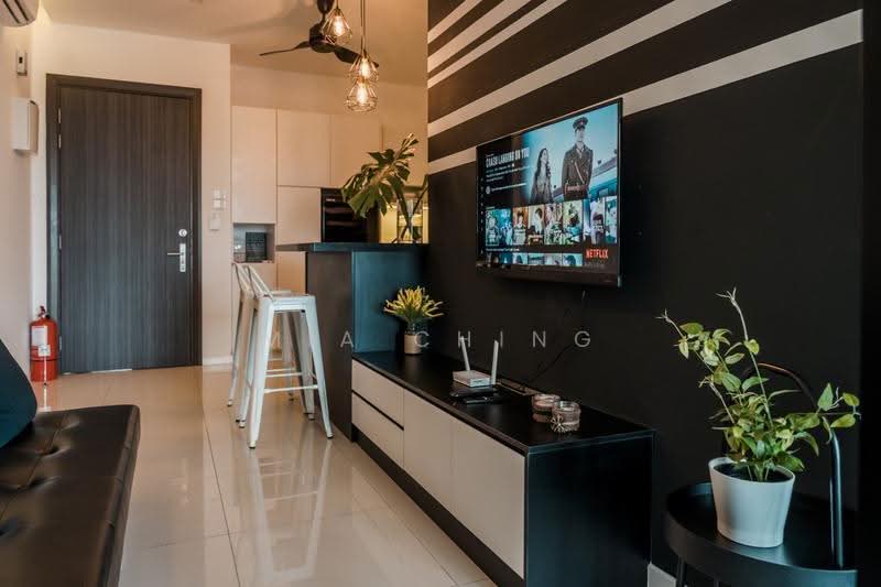 Kediaman Servis untuk Disewa di Residential Suites @ HighPark - Mia Ching - Living Room - PropertyGuru.com.my