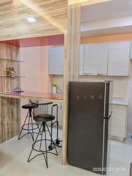 Service Residence for Rent at Greenfield Regency - Daniel Ling - Kitchen - PropertyGuru.com.my