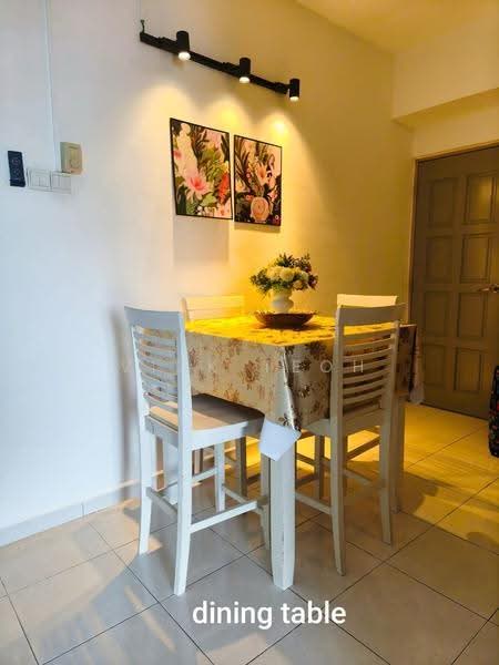 Pangsapuri untuk Disewa di Damai Vista Apartment - Vick Teoh - Dining Room - PropertyGuru.com.my