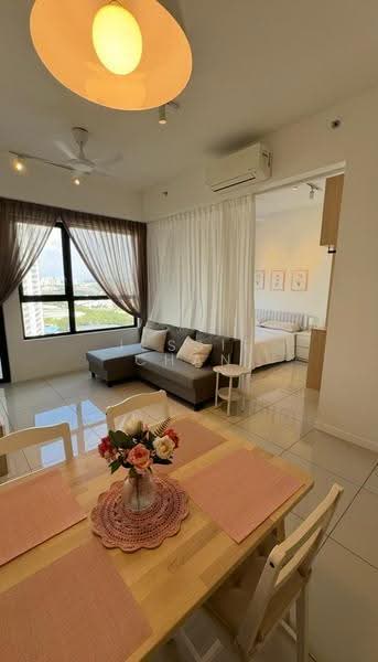 Service Residence for Rent at SouthPlace Residences @ Tropicana Metropark - Jessie Chan - Living Room - PropertyGuru.com.my