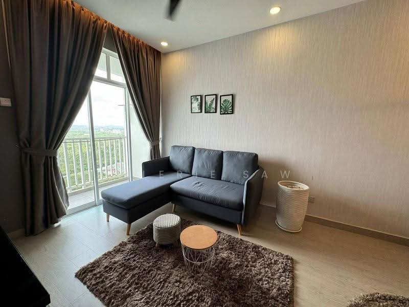 Kediaman Servis untuk Dijual di Twin Danga Residence - Valerie Saw - Living Room - PropertyGuru.com.my