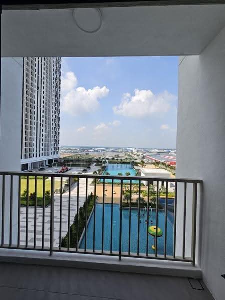 Service Residence for Rent at Vivo Executive Apartment - Louis Chuah - Balcony - PropertyGuru.com.my