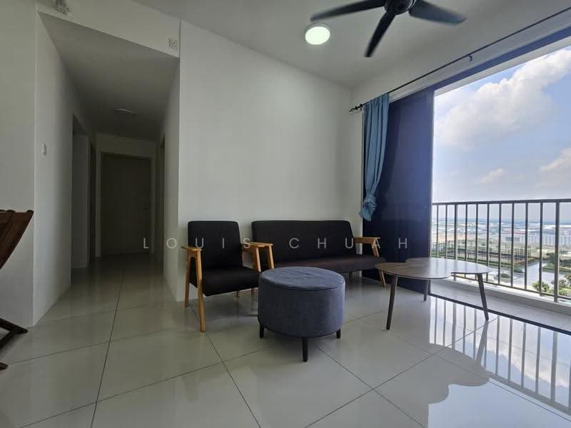Service Residence for Rent at Vivo Executive Apartment - Louis Chuah - Living Room - PropertyGuru.com.my