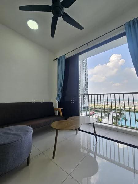 Service Residence for Rent at Vivo Executive Apartment - Louis Chuah - Living Room - PropertyGuru.com.my