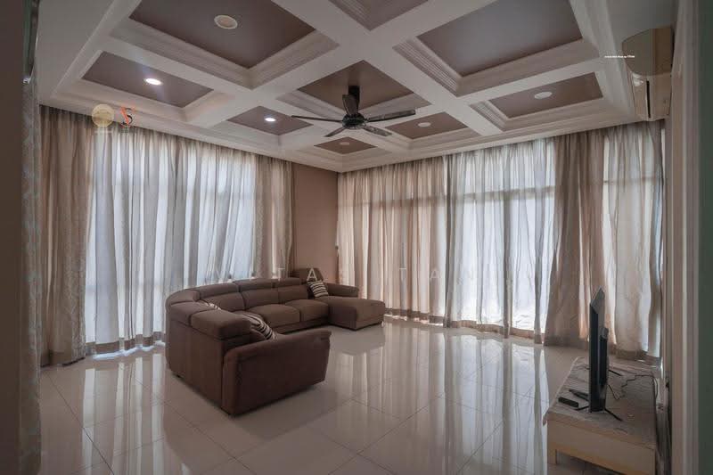 Semi-Detached House for Sale in Setia Eco Park (Setia Alam) - Vitas Tan - Living Room - PropertyGuru.com.my