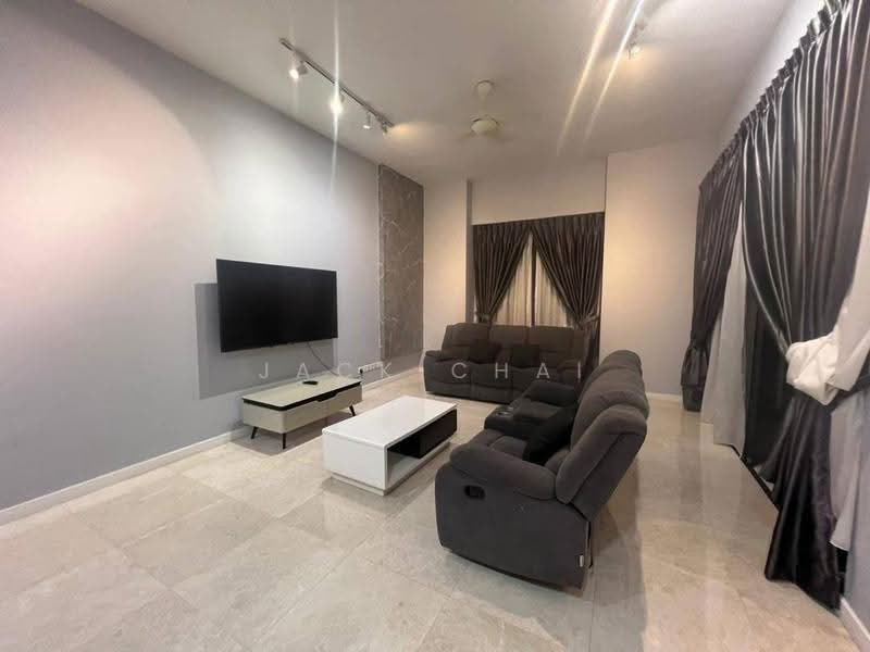 Kediaman Servis untuk Disewa di The Astaka @ 1 Bukit Senyum - Jack Chai - Living Room - PropertyGuru.com.my