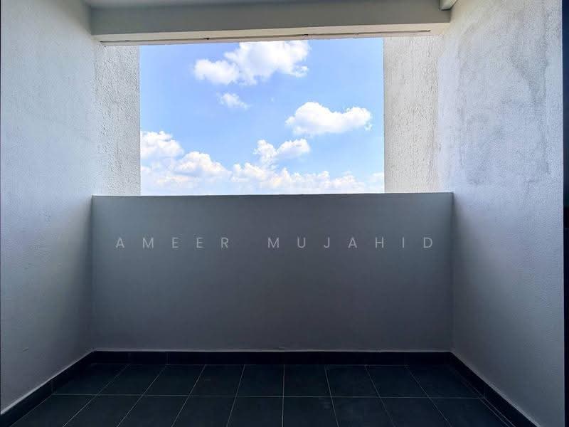 Service Residence for Rent at Residensi Bukit Tiara - Ameer Mujahid - Balcony - PropertyGuru.com.my