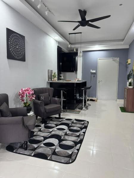 Pangsapuri untuk Dijual di Denai Nusantara Apartment - Daniel Yong - Living Room - PropertyGuru.com.my