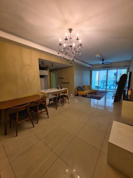 Kondominium untuk Disewa di The Zest @ Kinrara 9 - Wai Ann Teng - Living Room - PropertyGuru.com.my