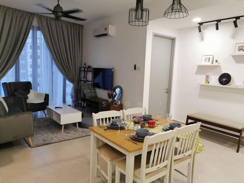 Service Residence for Sale at KL Gateway Premium Residences - Tian Soon Tan - Living Room - PropertyGuru.com.my