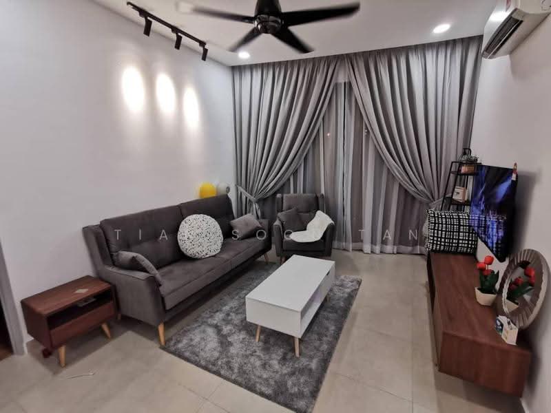 Service Residence for Sale at KL Gateway Premium Residences - Tian Soon Tan - Living Room - PropertyGuru.com.my