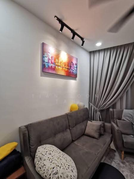 Service Residence for Sale at KL Gateway Premium Residences - Tian Soon Tan - Living Room - PropertyGuru.com.my