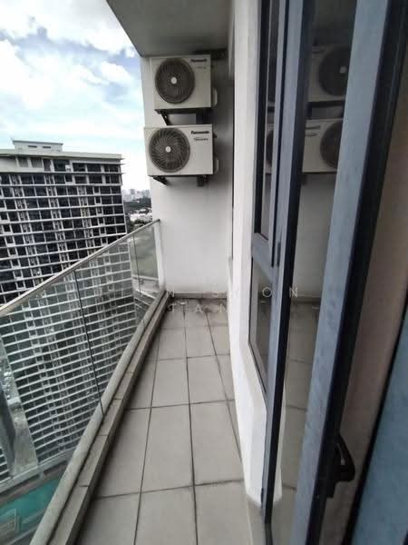 Service Residence for Sale at KL Gateway Premium Residences - Tian Soon Tan - Balcony - PropertyGuru.com.my