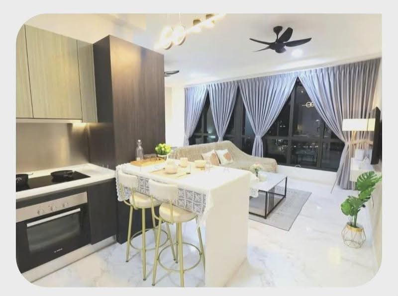 Service Residence for Sale at Setia Sky 88 - Christina Ang - Kitchen - PropertyGuru.com.my