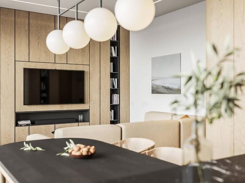 Service Residence for Sale at Aricia Residences - CJ Yew - Living Room - PropertyGuru.com.my