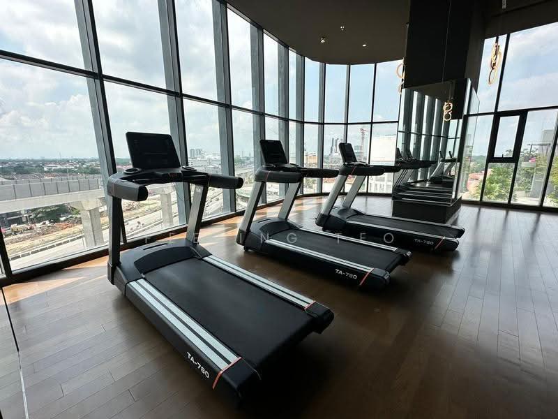 Service Residence for Rent at TRIO By Setia - Feeling Teo - Gym - PropertyGuru.com.my