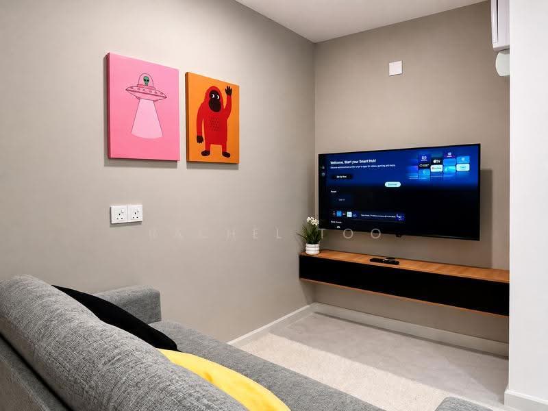 Kediaman Servis untuk Disewa di Teja @ Subang Jaya City Centre (SJCC) - Rachel Too - Living Room - PropertyGuru.com.my