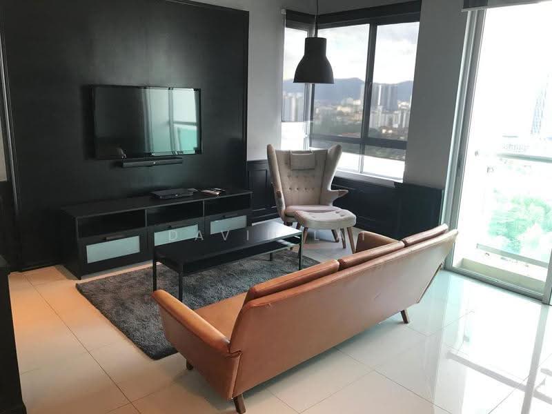 Service Residence for Rent at Solaris Dutamas - David Lai - Living Room - PropertyGuru.com.my