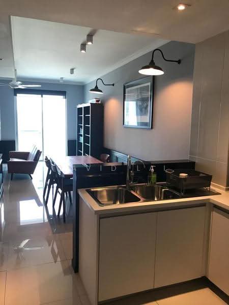 Service Residence for Rent at Solaris Dutamas - David Lai - Living Room - PropertyGuru.com.my