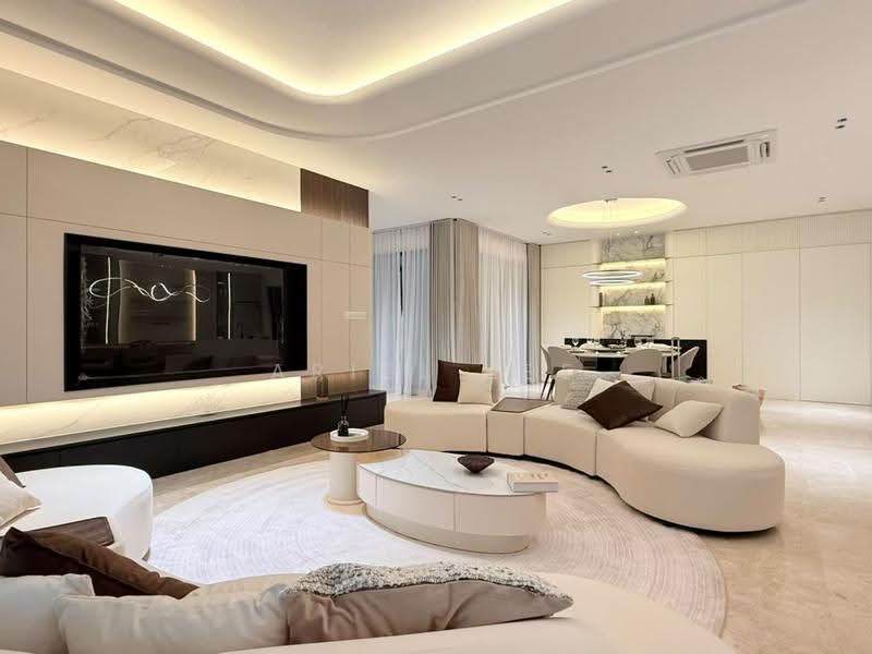 Condominium for Sale at Sastra U-Thant - Ariel Lee - Living Room - PropertyGuru.com.my