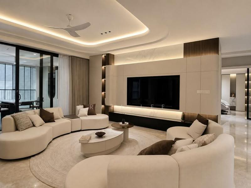 Condominium for Sale at Sastra U-Thant - Ariel Lee - Living Room - PropertyGuru.com.my